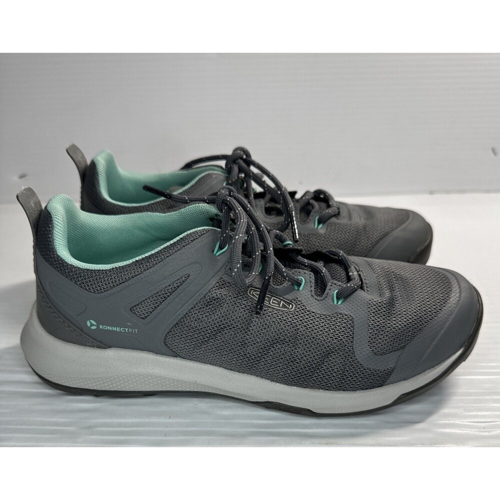 Keen Women's Explore Vent Hiking Shoes Sneakers Athletic Steel Gray Size 6